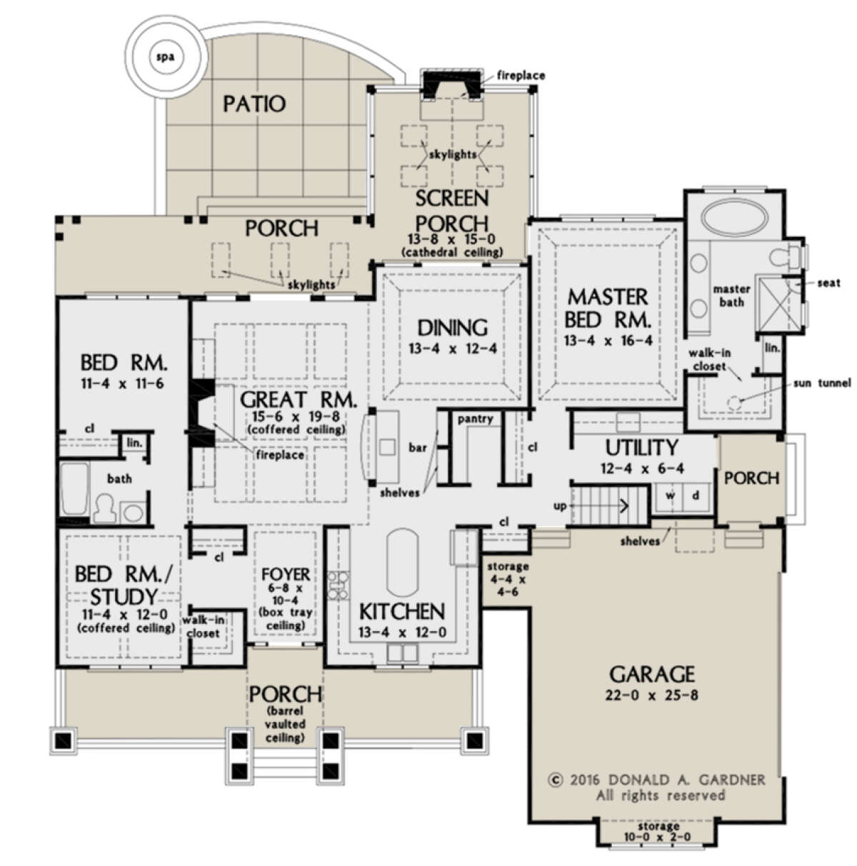 Main Floor  for House Plan #2865-00029