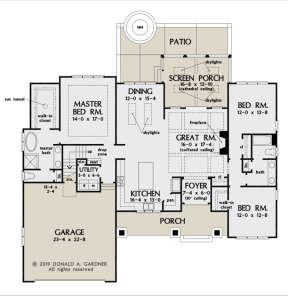 Main Floor  for House Plan #2865-00030