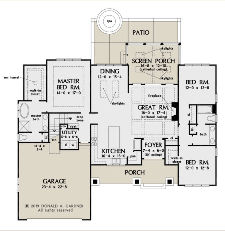 House Plan House Plan #26658 Drawing 1