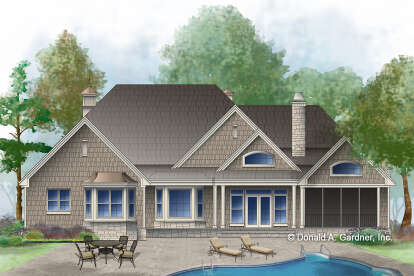 French Country House Plan #2865-00031 Elevation Photo