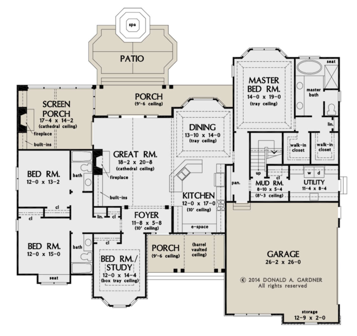 Main Floor  for House Plan #2865-00031