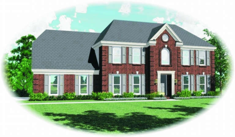 House Plan House Plan #2666 Front Elevation