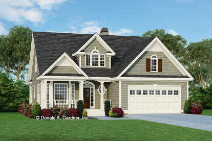 Country House Plan #2865-00032 Elevation Photo