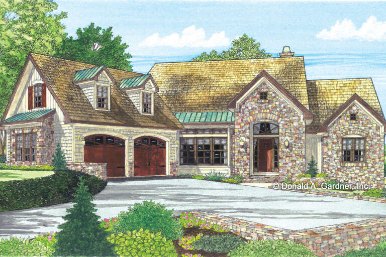 House Plan House Plan #26661 Front Elevation 