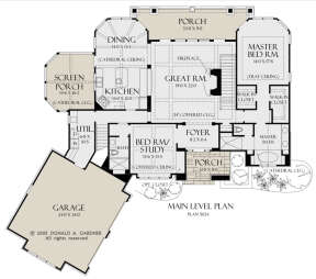 Main Floor  for House Plan #2865-00033