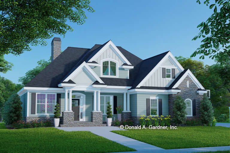 House Plan House Plan #26663 Front Elevation 