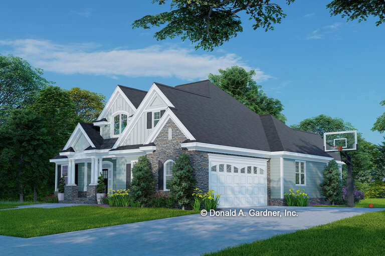 Craftsman House Plan #2865-00035 Elevation Photo