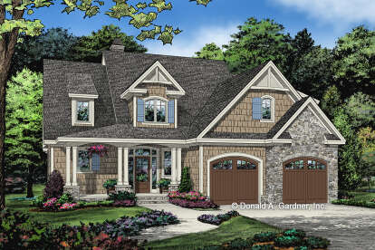 Traditional House Plan #2865-00036 Elevation Photo