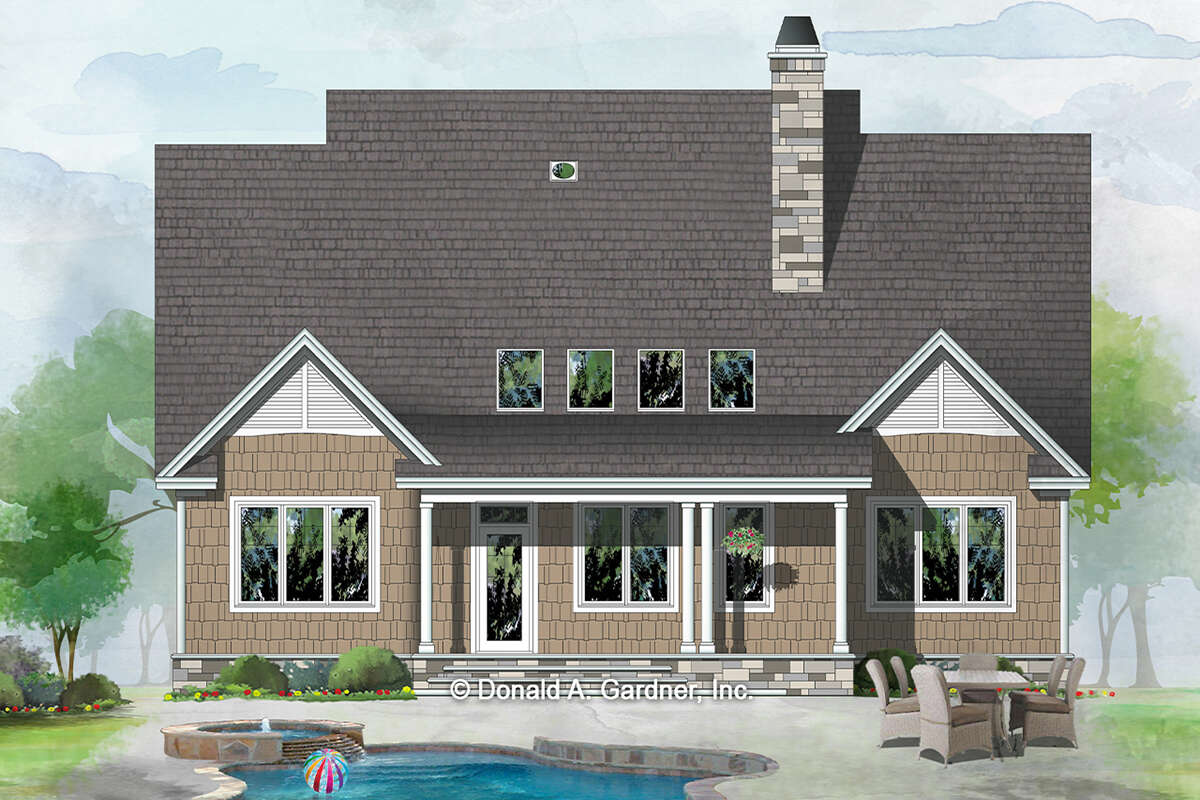 Traditional House Plan #2865-00036 Elevation Photo