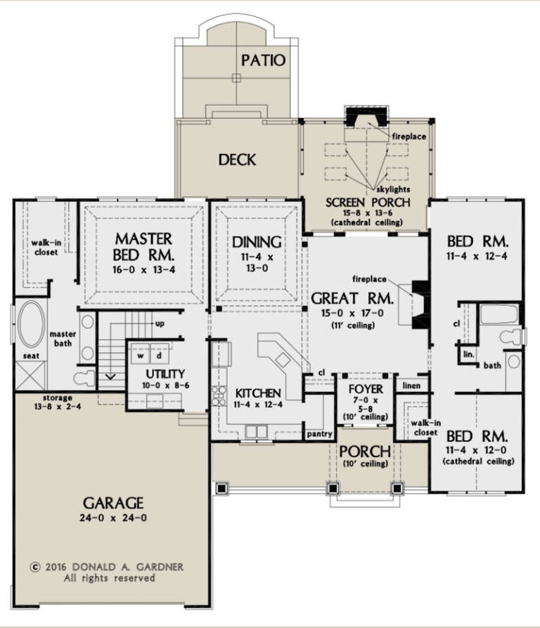 House Plan House Plan #26667 Drawing 1