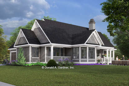 Traditional House Plan #2865-00040 Elevation Photo