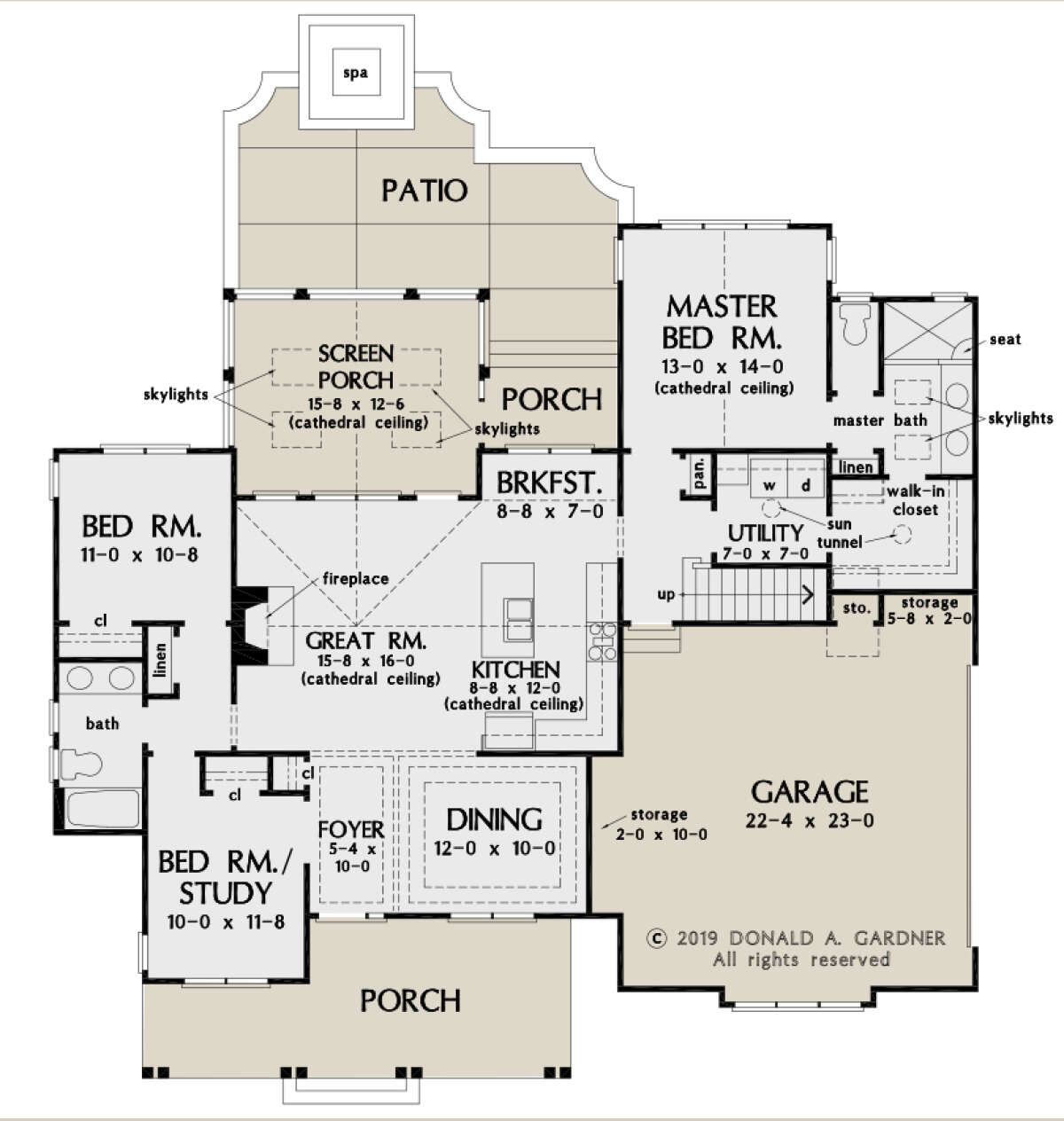 Main Floor  for House Plan #2865-00041