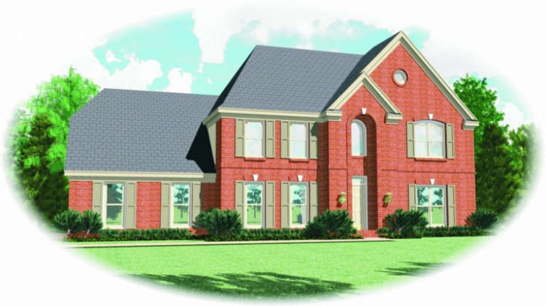 House Plan House Plan #2667 Front Elevation