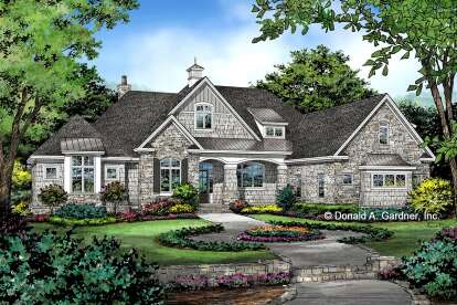 Craftsman House Plan #2865-00042 Elevation Photo