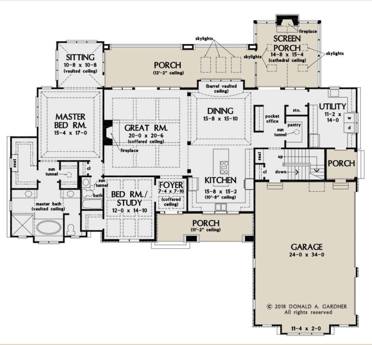 Main Floor  for House Plan #2865-00042