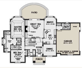 Main Floor  for House Plan #2865-00044