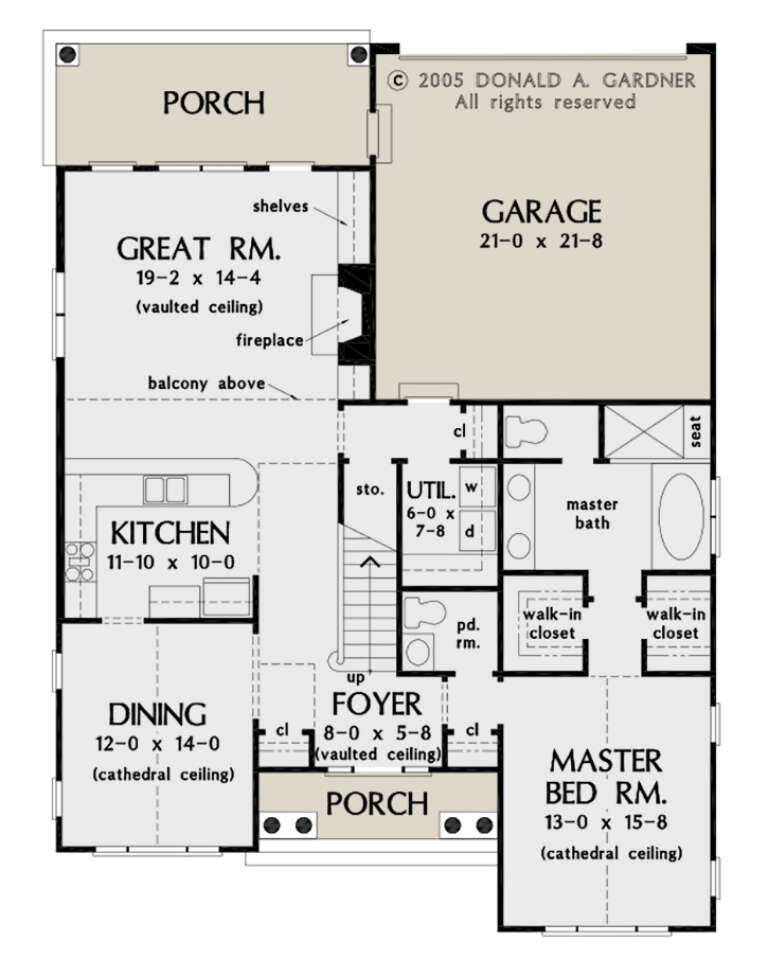 House Plan House Plan #26673 Drawing 1