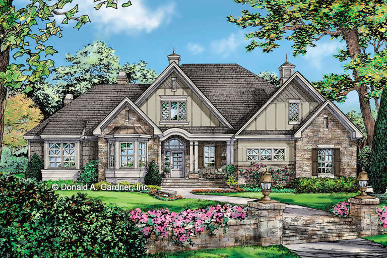 House Plan House Plan #26675 Front Elevation 