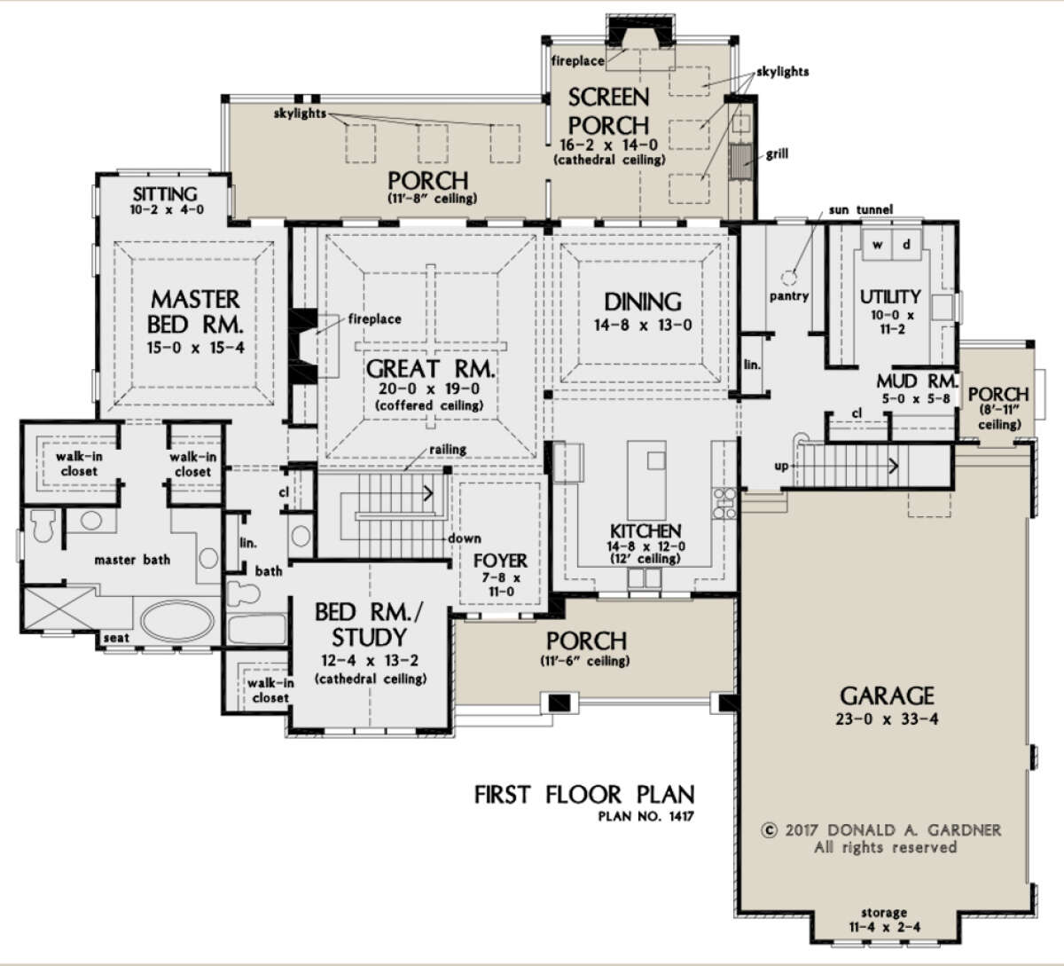 Main Floor  for House Plan #2865-00048