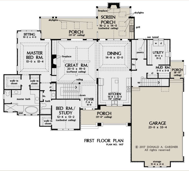 House Plan House Plan #26676 Drawing 1