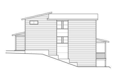 Contemporary House Plan #035-01001 Elevation Photo
