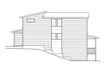 Contemporary House Plan #035-01001 Elevation Photo