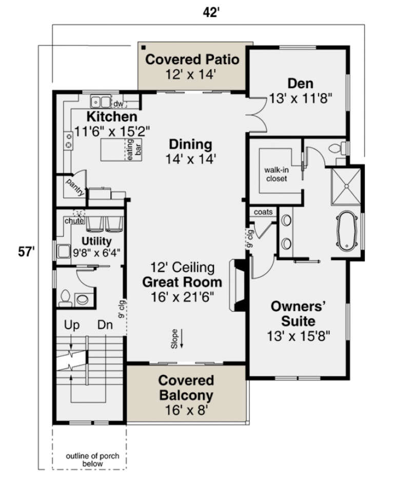 House Plan House Plan #26678 Drawing 2