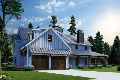 Barn House Plan #8318-00238 Elevation Photo