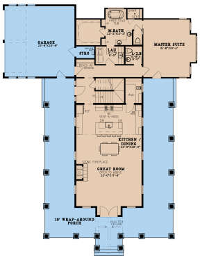 Main Floor  for House Plan #8318-00238