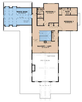Second Floor for House Plan #8318-00238