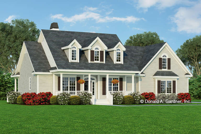 Country House Plan #2865-00050 Elevation Photo