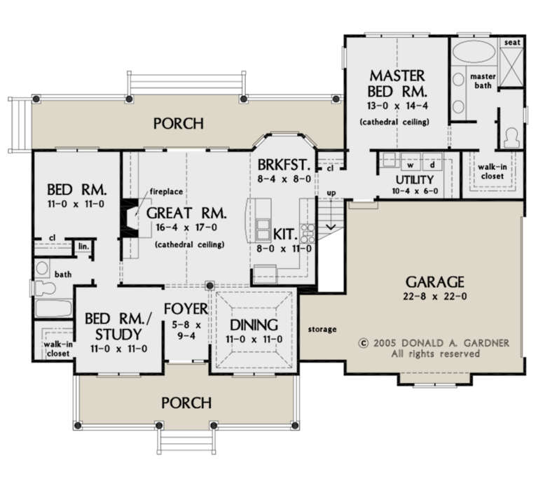 House Plan House Plan #26681 Drawing 1