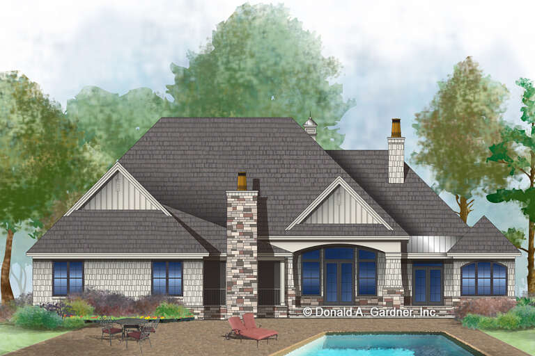 Craftsman House Plan #2865-00051 Elevation Photo