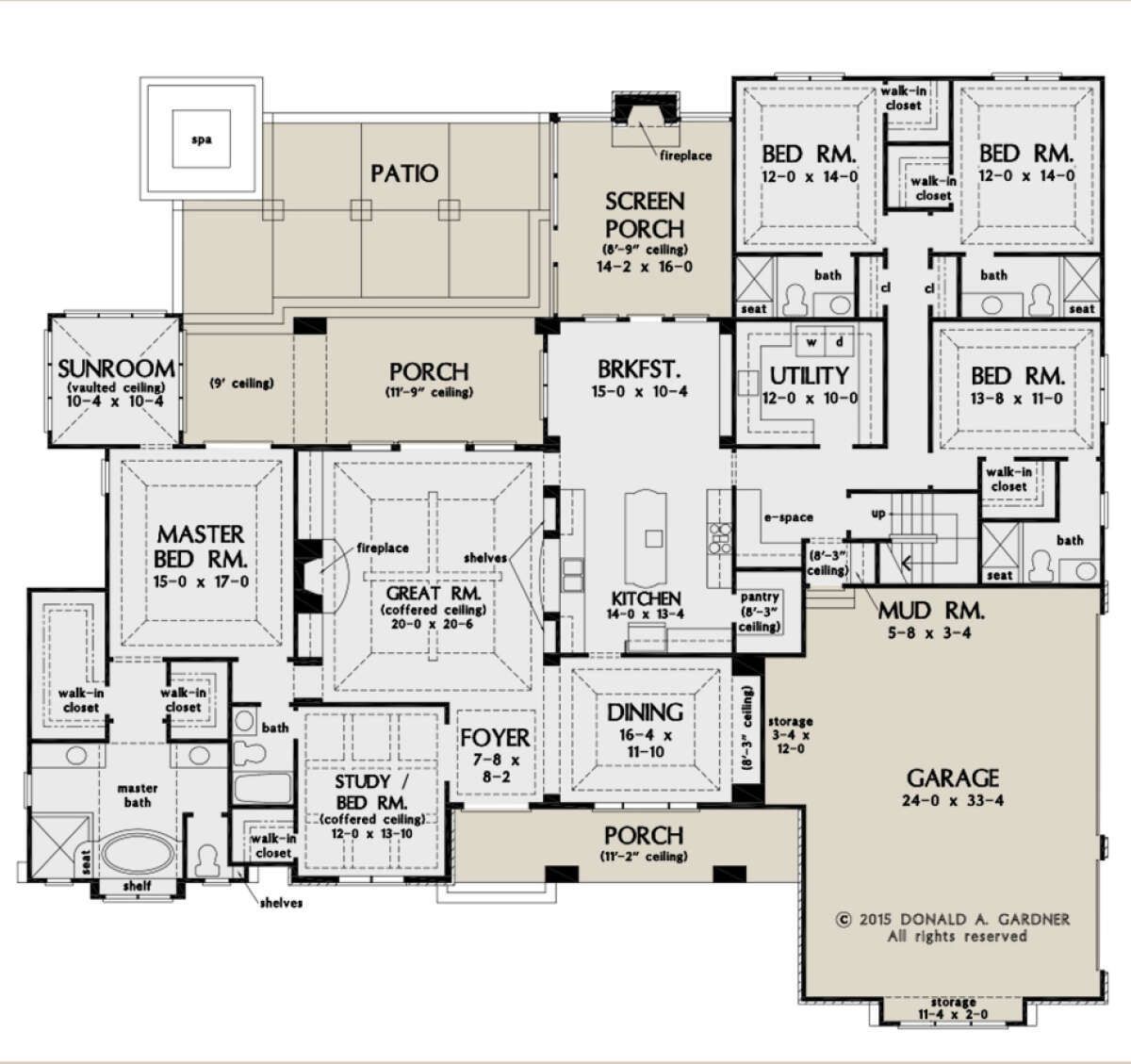 Main Floor  for House Plan #2865-00051