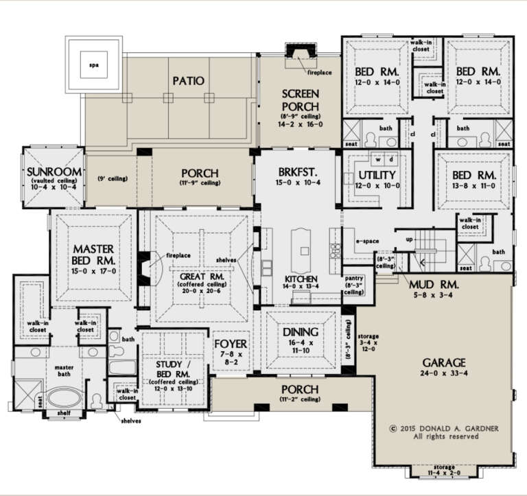 House Plan House Plan #26682 Drawing 1