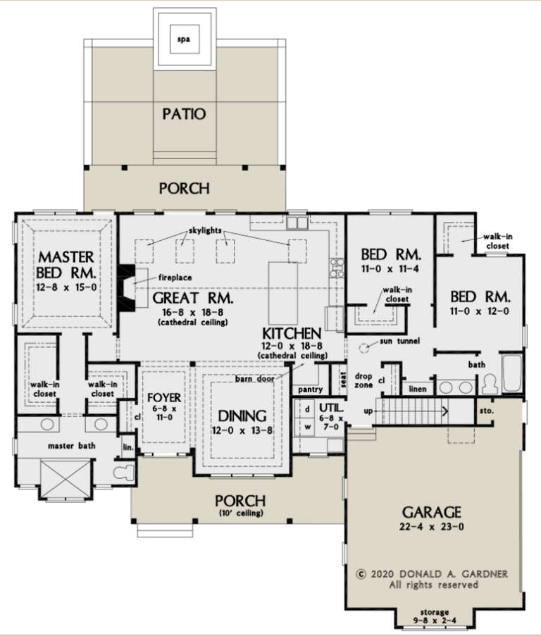 House Plan House Plan #26683 Drawing 1