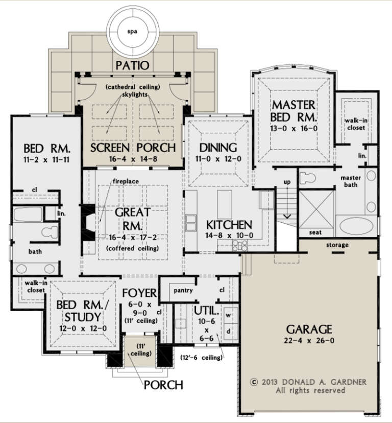 House Plan House Plan #26684 Drawing 1