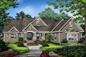 Craftsman House Plan #2865-00057 Elevation Photo