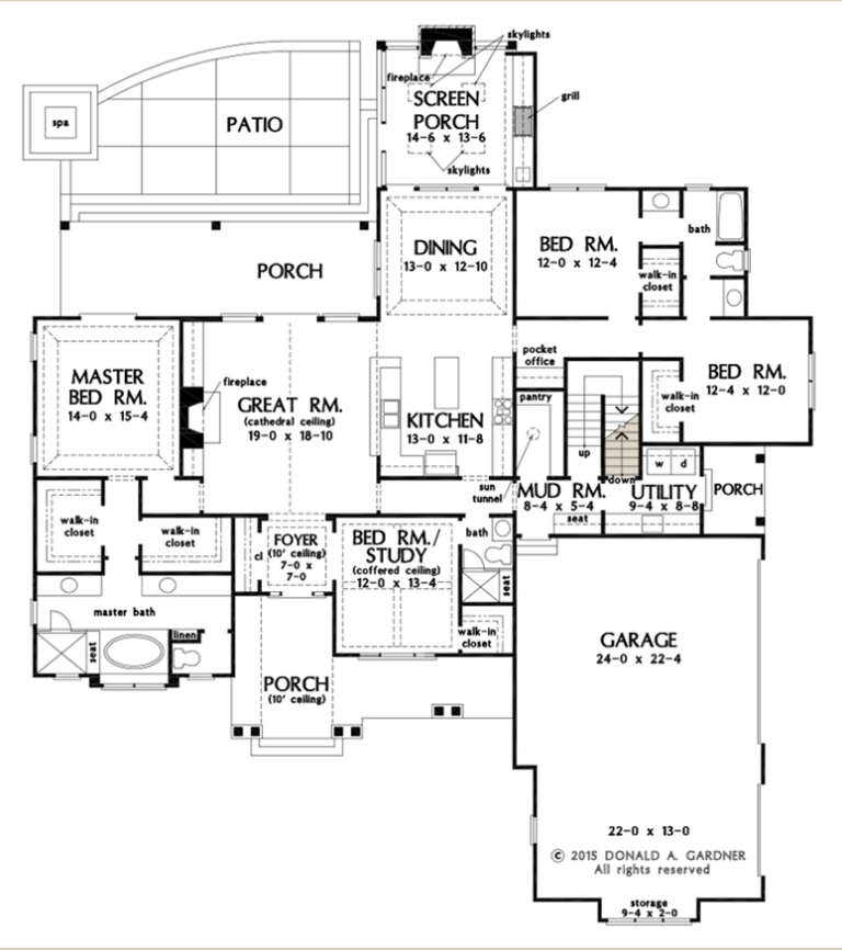 House Plan House Plan #26688 Drawing 3
