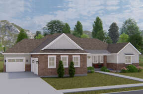 Traditional House Plan #2802-00141 Elevation Photo