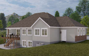 Traditional House Plan #2802-00141 Elevation Photo