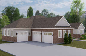 Traditional House Plan #2802-00141 Elevation Photo