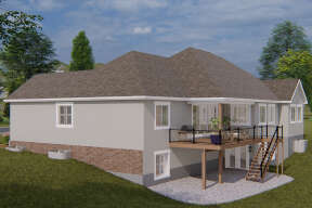 Traditional House Plan #2802-00141 Elevation Photo
