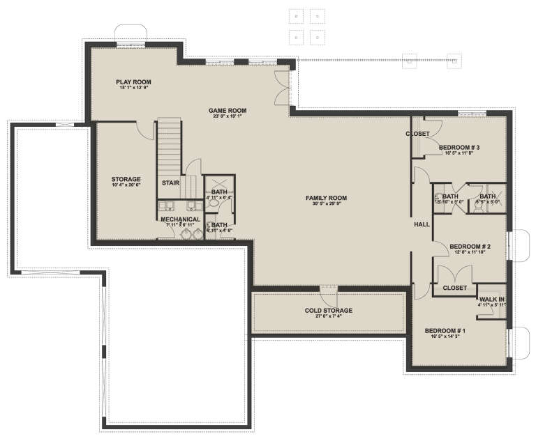 House Plan House Plan #26689 Drawing 2