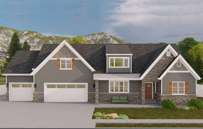 House Plan House Plan #26690 Front Elevation 