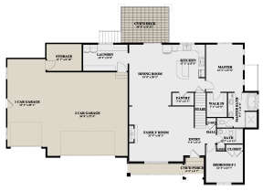 Main Floor  for House Plan #2802-00142