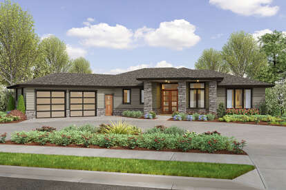 House Plan House Plan #26691 Front Elevation 