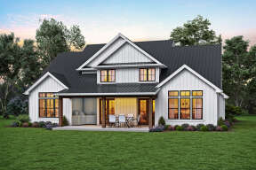 Modern Farmhouse House Plan #2559-00943 Elevation Photo
