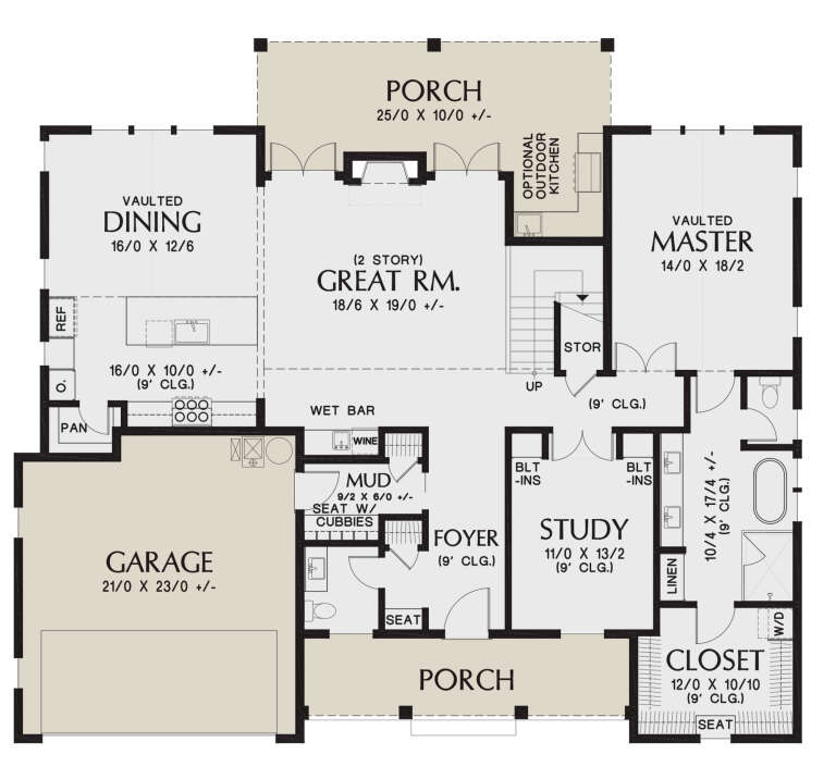 House Plan House Plan #26692 Drawing 1