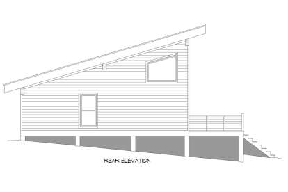 Modern House Plan #940-00477 Elevation Photo